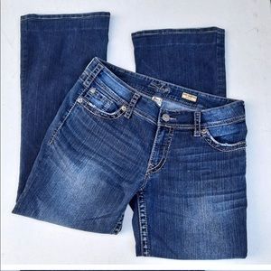 Silver Jeans Suki Surplus Bootcut Dark Wash 5 Pocket Jeans size W31 L32